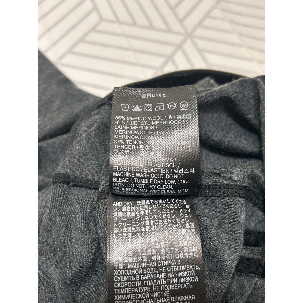 NWOT Airblaster Merino Ninja Suit Women's size M Bodysuit Heather Black Gray d - Picture 15 of 15